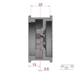 SSD RC 1.9" Assassin Beadlock Wheels (Grey) (2) -Cars Truck shop online SSD00010 4