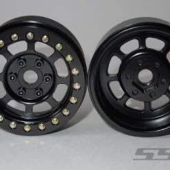 SSD RC 1.9" Steel Trail Beadlock Wheels (Black) (2)