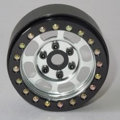 SSD RC 1.9" Steel Trail Beadlock Wheels (Silver) (2) -Cars Truck shop online SSD00079 3