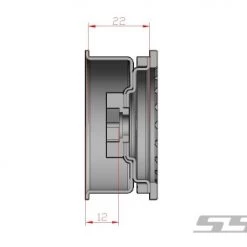 SSD RC 1.9" Steel Trail Beadlock Wheels (Silver) (2) -Cars Truck shop online SSD00079 5