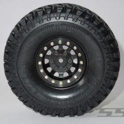 SSD RC 1.55" Steel D Hole Beadlock Wheels (Black) (2) -Cars Truck shop online SSD00097 4