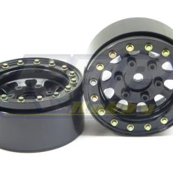 SSD RC 1.55" Steel D Hole Beadlock Wheels (Black) (2) -Cars Truck shop online SSD00097 6
