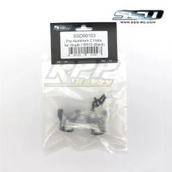 SSD RC Pro Aluminum C Hubs for Wraith / RR10 Bomber (Black) -Cars Truck shop online SSD00103 7