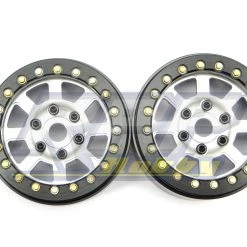 SSD RC 1.9" Assassin Beadlock Wheels (Silver) (2) -Cars Truck shop online SSD00139 6