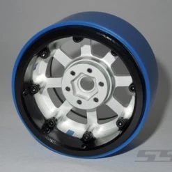 SSD RC 2.2" Assassin Wide PL Beadlock Wheels (Silver) (2) -Cars Truck shop online SSD00162 4