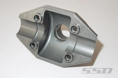 SSD RC HD Third Member for Baja & Rock Rey (Grey) 4 SSD RC HD Third Member for Baja & Rock Rey (Grey) - Image 2