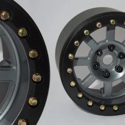 SSD RC 2.2" Assassin Wide Beadlock Wheels (Grey) (2)