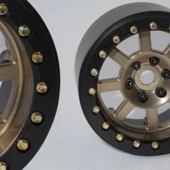 SSD RC 2.2" Assassin Wide Beadlock Wheels (Bronze) (2)