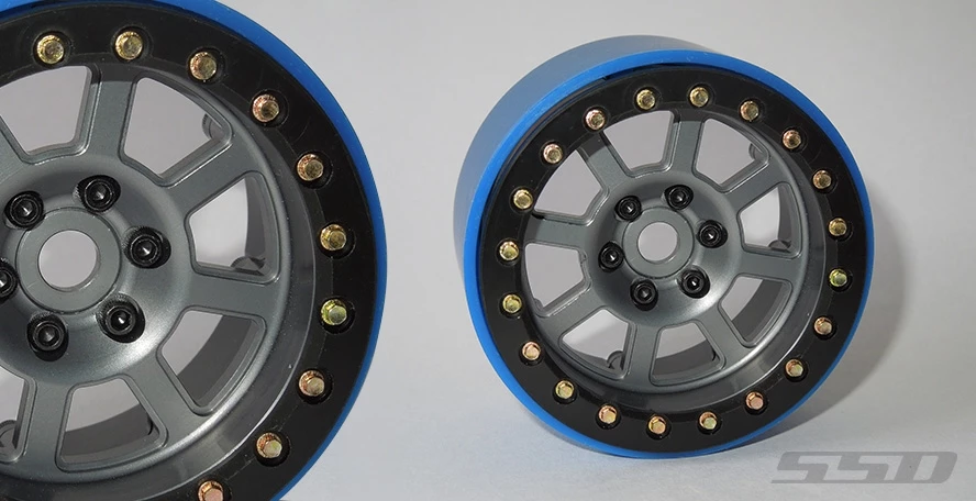 SSD RC 2.2" Assassin Wide PL Beadlock Wheels (Grey) (2) 3 SSD RC 2.2" Assassin Wide PL Beadlock Wheels (Grey) (2)