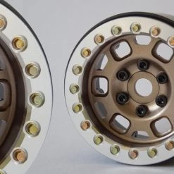 SSD RC 1.9" Contender Beadlock Wheels (Bronze) (2)
