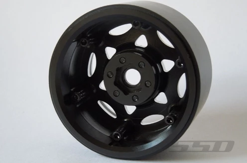 SSD RC 2.2" Champion Beadlock Wheels (Black / Silver) (2) 5 SSD RC 2.2" Champion Beadlock Wheels (Black / Silver) (2) - Image 3