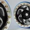 SSD RC 2.2" Champion PL Beadlock Wheels (Black / Silver) (2)