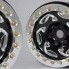 SSD RC 1.9" Champion Beadlock Wheels (Black / Silver) (2)