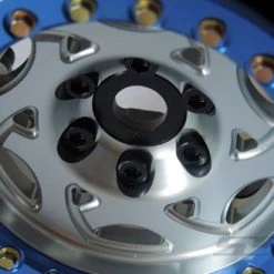 SSD RC 1.9" Champion Beadlock Wheels (Silver / Blue) (2) -Cars Truck shop online SSD00244 3