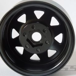 SSD RC 1.9" Steel 8 Spoke Beadlock Wheels (Black) (2) -Cars Truck shop online SSD00254 4