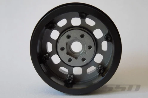 SSD RC 1.9" Contender Beadlock Wheels (Grey) (2) 5 SSD RC 1.9" Contender Beadlock Wheels (Grey) (2) - Image 3