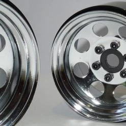 SSD RC 1.9" Steel 8 Hole Beadlock Wheels (Chrome) (2)
