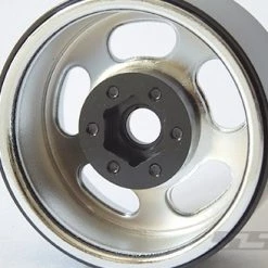SSD RC 1.9" Steel Slot Beadlock Wheels (Chrome) (2) -Cars Truck shop online SSD00276 4