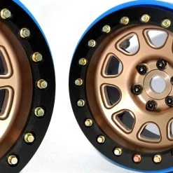 SSD RC 2.2" D Hole PL Beadlock Wheels (Bronze) (2)