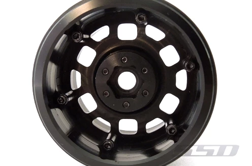SSD RC 2.2" Contender PL Beadlock Wheels (Black) (2) 5 SSD RC 2.2" Contender PL Beadlock Wheels (Black) (2) - Image 3