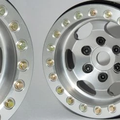SSD RC 1.9" Rugged Beadlock Wheels (Silver) (2)
