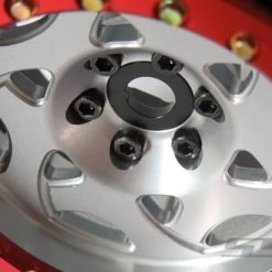 SSD RC 2.2" Champion PL Beadlock Wheels (Silver / Red) (2) 7 SSD RC 2.2" Champion PL Beadlock Wheels (Silver / Red) (2) -Cars Truck shop online SSD00347 3