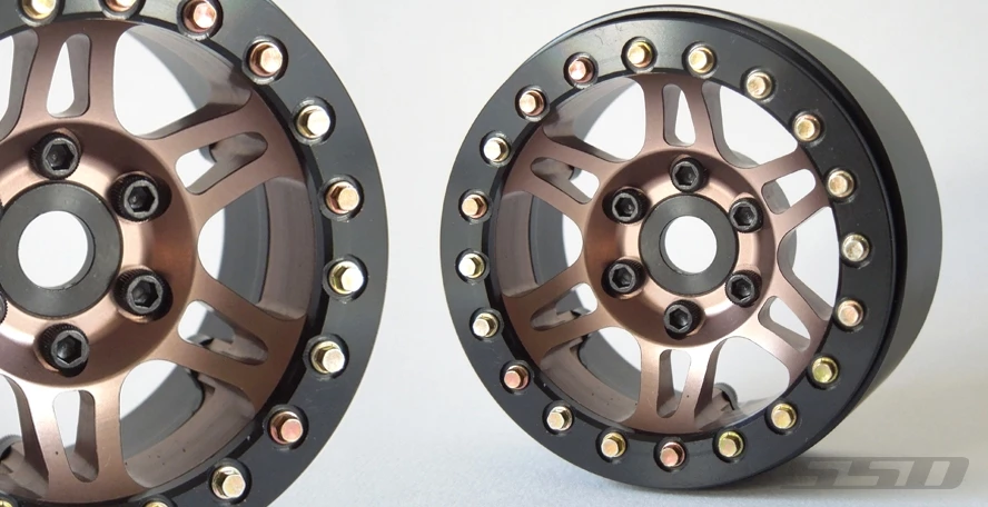 SSD RC 1.9" Prospect Beadlock Wheels (Bronze) (2) 3 SSD RC 1.9" Prospect Beadlock Wheels (Bronze) (2)