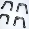 SSD RC Aluminum Shock Hoops Set for Enduro (Black) 2 SSD RC Aluminum Shock Hoops Set for Enduro (Black) -Cars Truck shop online SSD00392 2