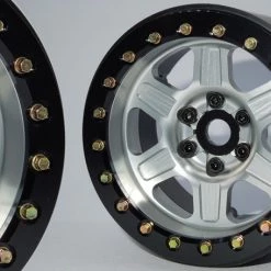 SSD RC 2.2" Challenger Beadlock Wheels (Silver) (2)