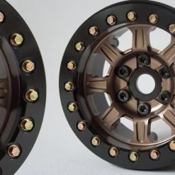 SSD RC 1.9" Warrior Beadlock Wheels (Bronze) (2)