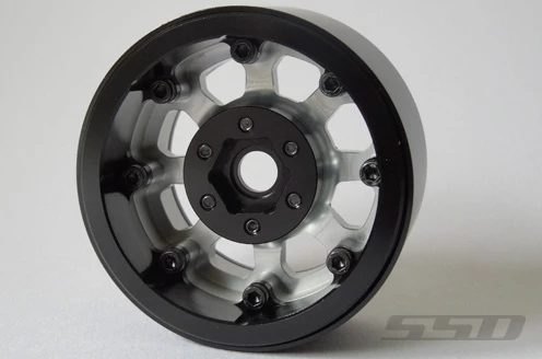 SSD RC 1.9" Warrior Beadlock Wheels (Black) (2) 5 SSD RC 1.9" Warrior Beadlock Wheels (Black) (2) - Image 3