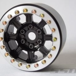 SSD RC Single 1.9" Warrior Beadlock Wheel (Black) (1)