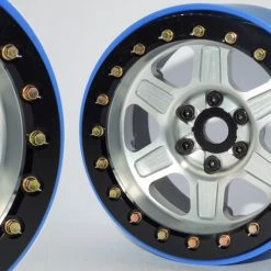 SSD RC 2.2" Challenger PL Beadlock Wheels (Silver) (2)