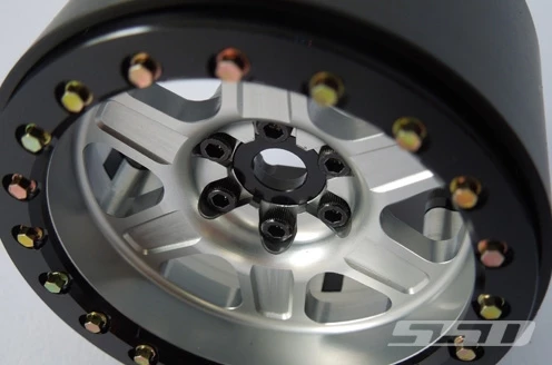 SSD RC 2.2" Challenger PL Beadlock Wheels (Silver) (2) 4 SSD RC 2.2" Challenger PL Beadlock Wheels (Silver) (2) - Image 2