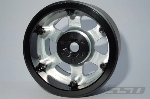SSD RC 2.2" Challenger PL Beadlock Wheels (Silver) (2) 5 SSD RC 2.2" Challenger PL Beadlock Wheels (Silver) (2) - Image 3