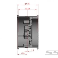 SSD RC 2.2" Challenger PL Beadlock Wheels (Silver) (2) 9 SSD RC 2.2" Challenger PL Beadlock Wheels (Silver) (2) -Cars Truck shop online SSD00434 5