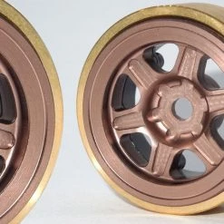 SSD RC 1.0" Aluminum / Brass Challenger Wheels (Bronze) (2)