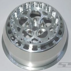 SSD RC 5 Hole Rear 2.2"/3.0" Drag Racing Beadlock Wheels (Silver) (2) -Cars Truck shop online SSD00492 4