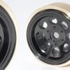 SSD RC 1.0" Aluminum / Brass 8 Hole Wheels (Black) (2) -Cars Truck shop online SSD00506 2