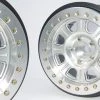 SSD RC 2.9" Bouncer Beadlock Wheels for SCX6 (Silver) (2) -Cars Truck shop online SSD00507 2