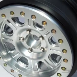 SSD RC 2.9" Bouncer Beadlock Wheels for SCX6 (Silver) (2) 7 SSD RC 2.9" Bouncer Beadlock Wheels for SCX6 (Silver) (2) -Cars Truck shop online SSD00507 3