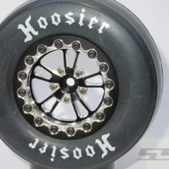 SSD RC V Spoke Rear 2.2" / 3.0" Lightweight Drag Racing Beadlock Wheels (Black) (2) -Cars Truck shop online SSD00520 6