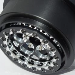 SSD RC 5 Hole Rear 2.2" / 3.0" Lightweight Drag Racing Beadlock Wheels (Black) (2) -Cars Truck shop online SSD00523 4