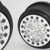 SSD RC 5 Hole Rear 2.2" / 3.0" Lightweight Drag Racing Beadlock Wheels (Silver) (2) -Cars Truck shop online SSD00527 2