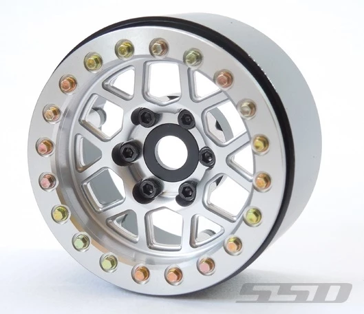 SSD RC Single 1.9" Boxer Wheel (Silver) (1) 3 SSD RC Single 1.9" Boxer Wheel (Silver) (1)
