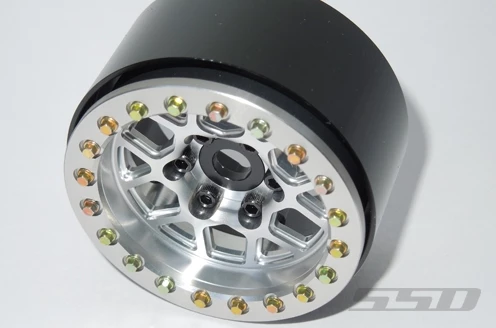 SSD RC Single 1.9" Boxer Wheel (Silver) (1) 4 SSD RC Single 1.9" Boxer Wheel (Silver) (1) - Image 2