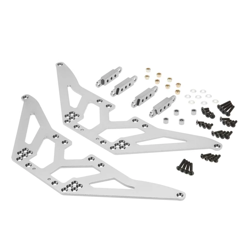 ST Racing Concepts STRC CNC Machined Aluminum Lift Kit for Axial SCX10 (Silver) 3 ST Racing Concepts STRC CNC Machined Aluminum Lift Kit for Axial SCX10 (Silver)