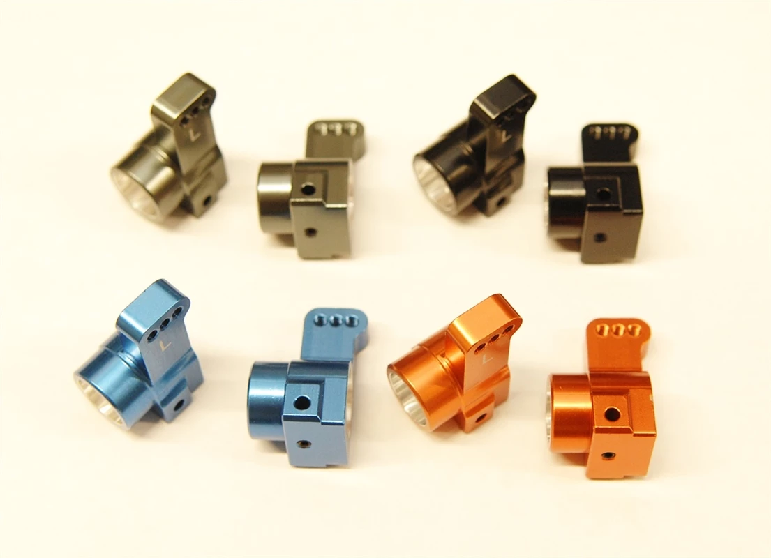 St Racing Concepts STRC Aluminum Rear Hub Carriers 0 degree Toe-in for Associated DR10 - Black (2) 4 St Racing Concepts STRC Aluminum Rear Hub Carriers 0 degree Toe-in for Associated DR10 - Black (2) - Image 2