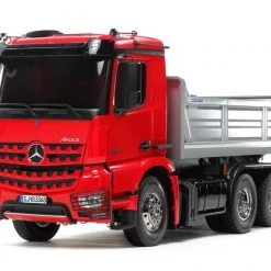 Tamiya RC 1/14 Mercedes-Benz Arocs 3348 6x4 Tipper Truck Red / Silver Edition