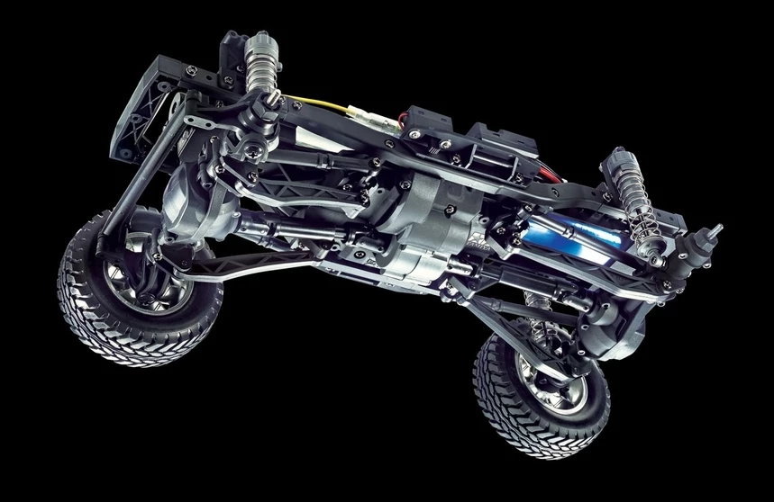 Tamiya RC CC-02 1/10 Scale Kit with Mercedes-Benz G 500 Body 8 Tamiya RC CC-02 1/10 Scale Kit with Mercedes-Benz G 500 Body - Image 6